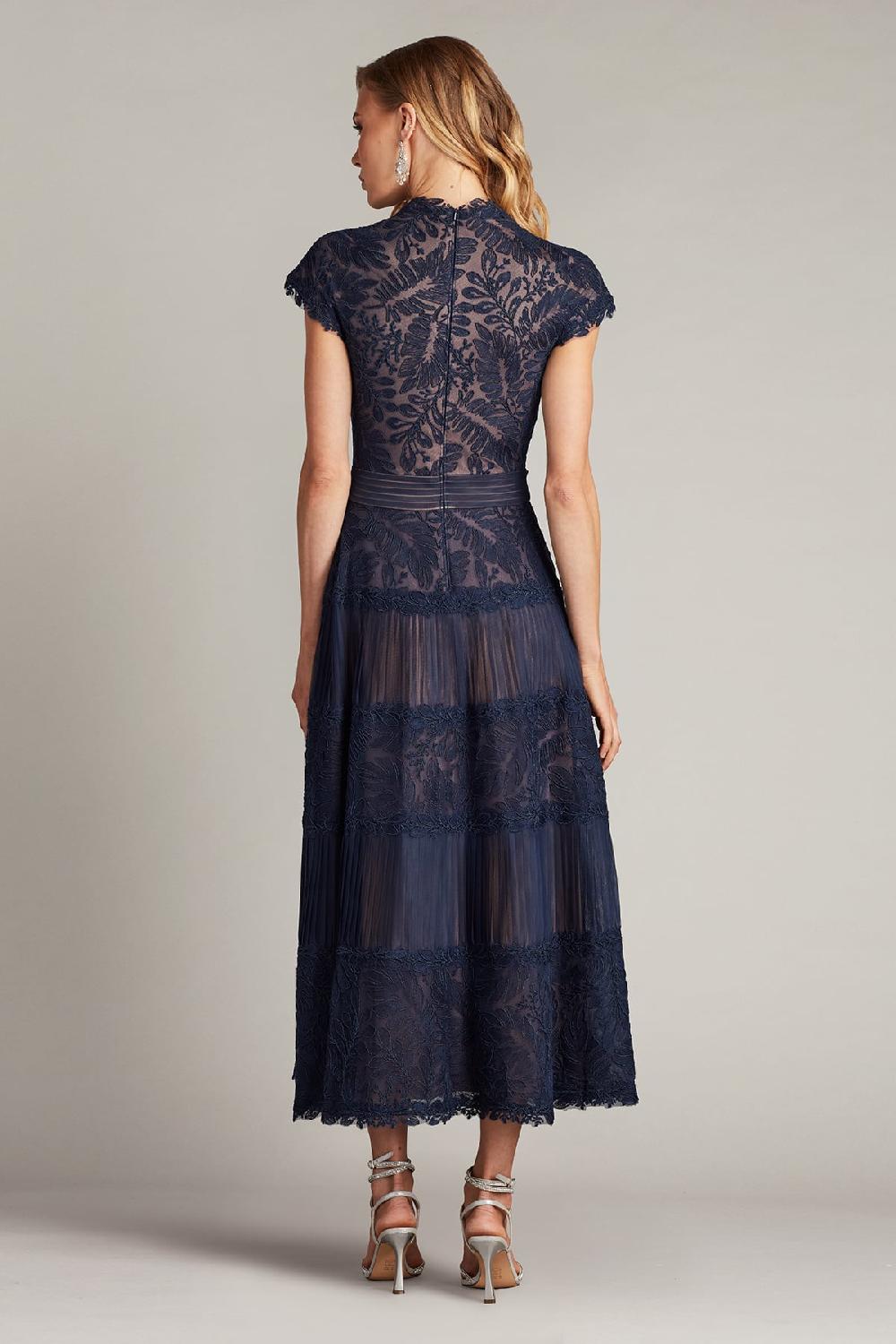 Tadashi Shoji Boette Lace Tea-Length Dress