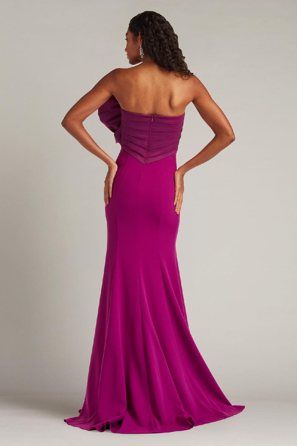 Tadashi Shoji Breton Sculpted Bow Gown
