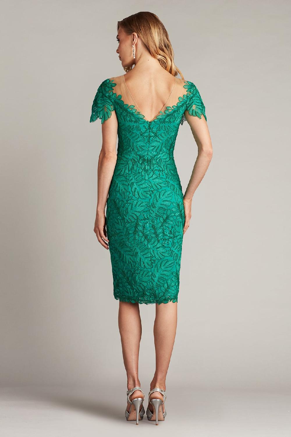 Tadashi Shoji Burgess Embroidered Lace Dress