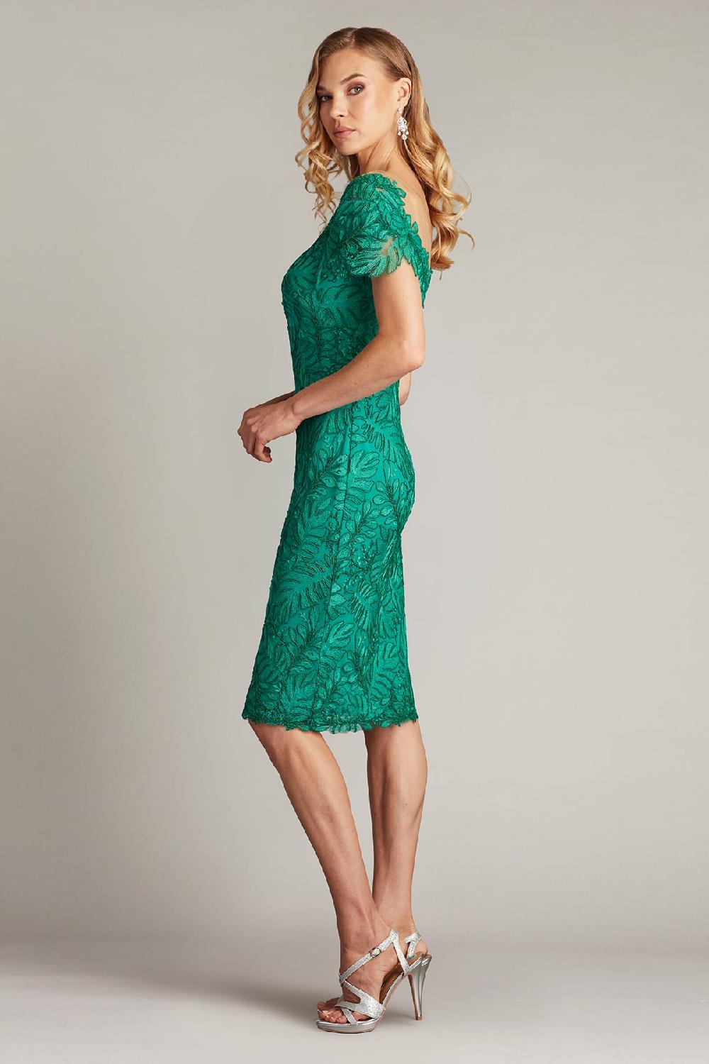 Tadashi Shoji Burgess Embroidered Lace Dress