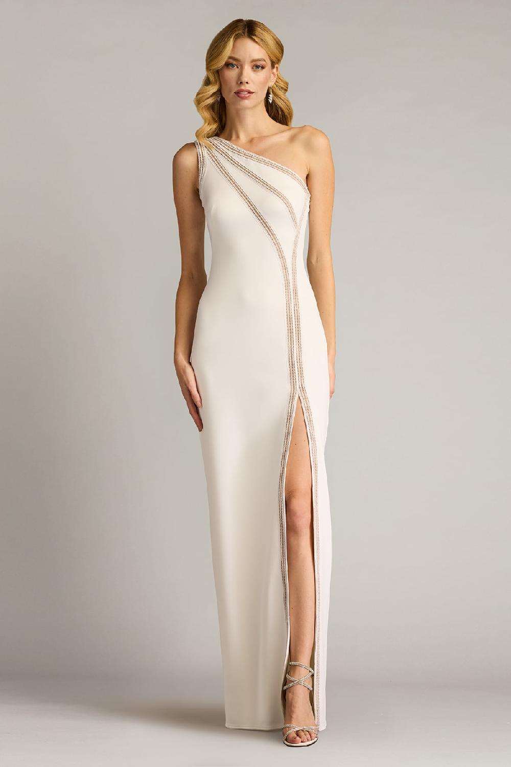 Tadashi Shoji Byrne One Shoulder Gown