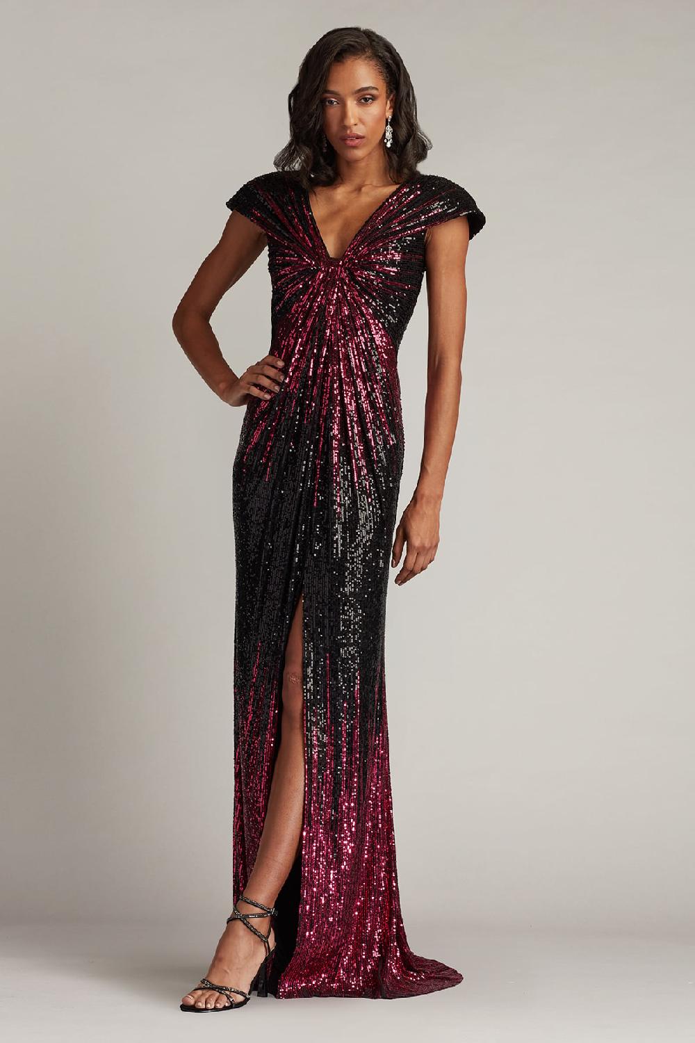 tadashi shoji Carys Sequin Gown