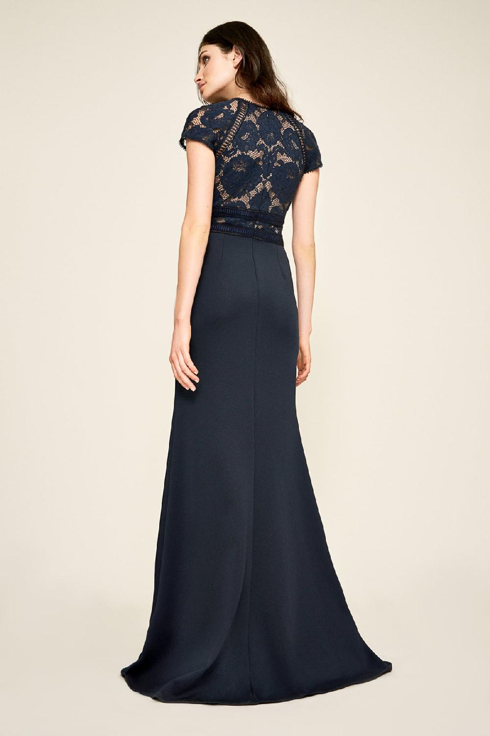 Tadashi Shoji Catrine Lace Bodice Gown