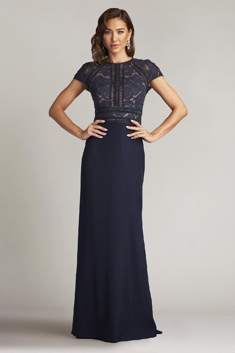 tadashi shoji Catrine Lace Bodice Gown