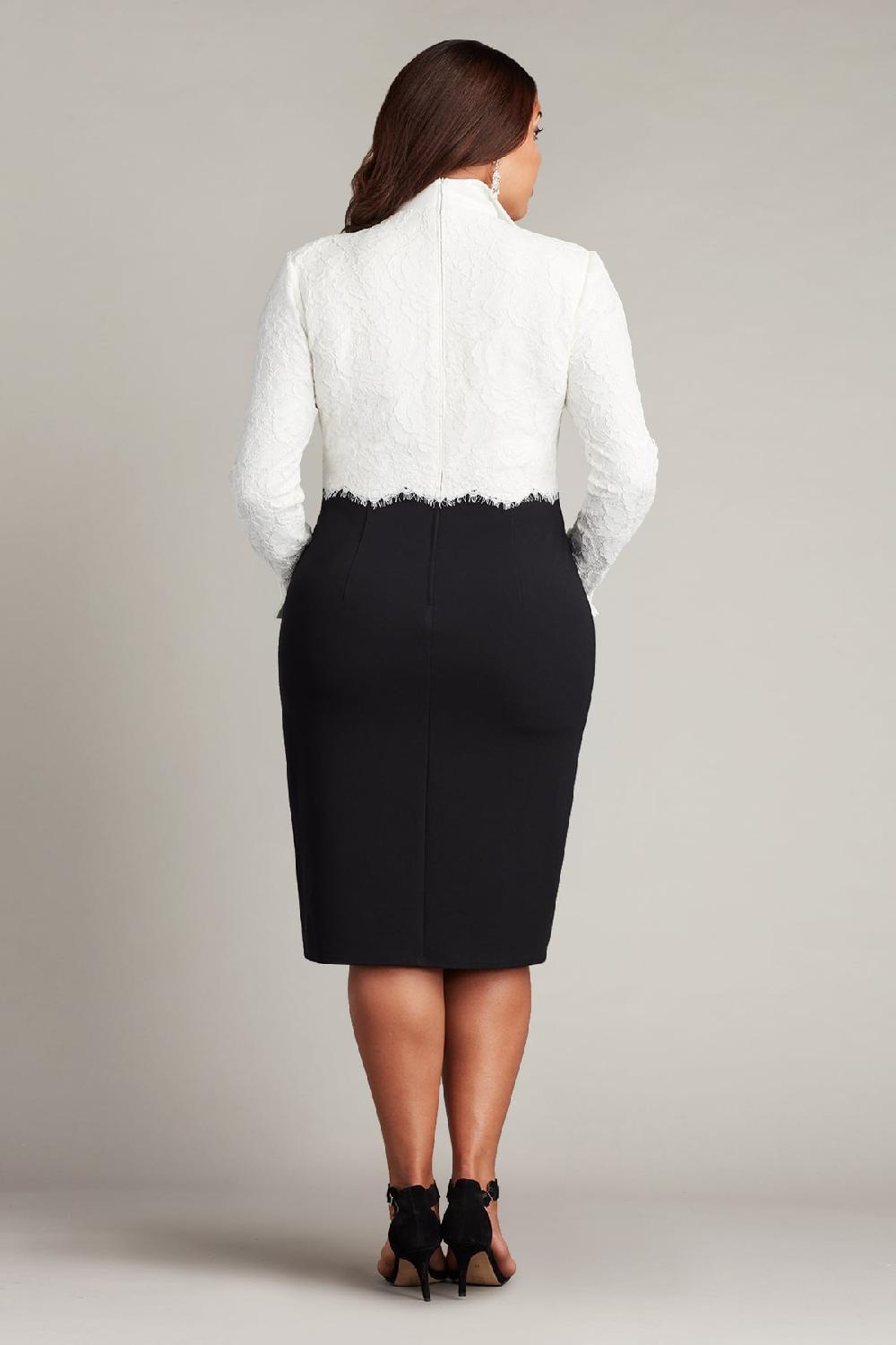 Tadashi Shoji Deacon Collar Dress - PLUS SIZE