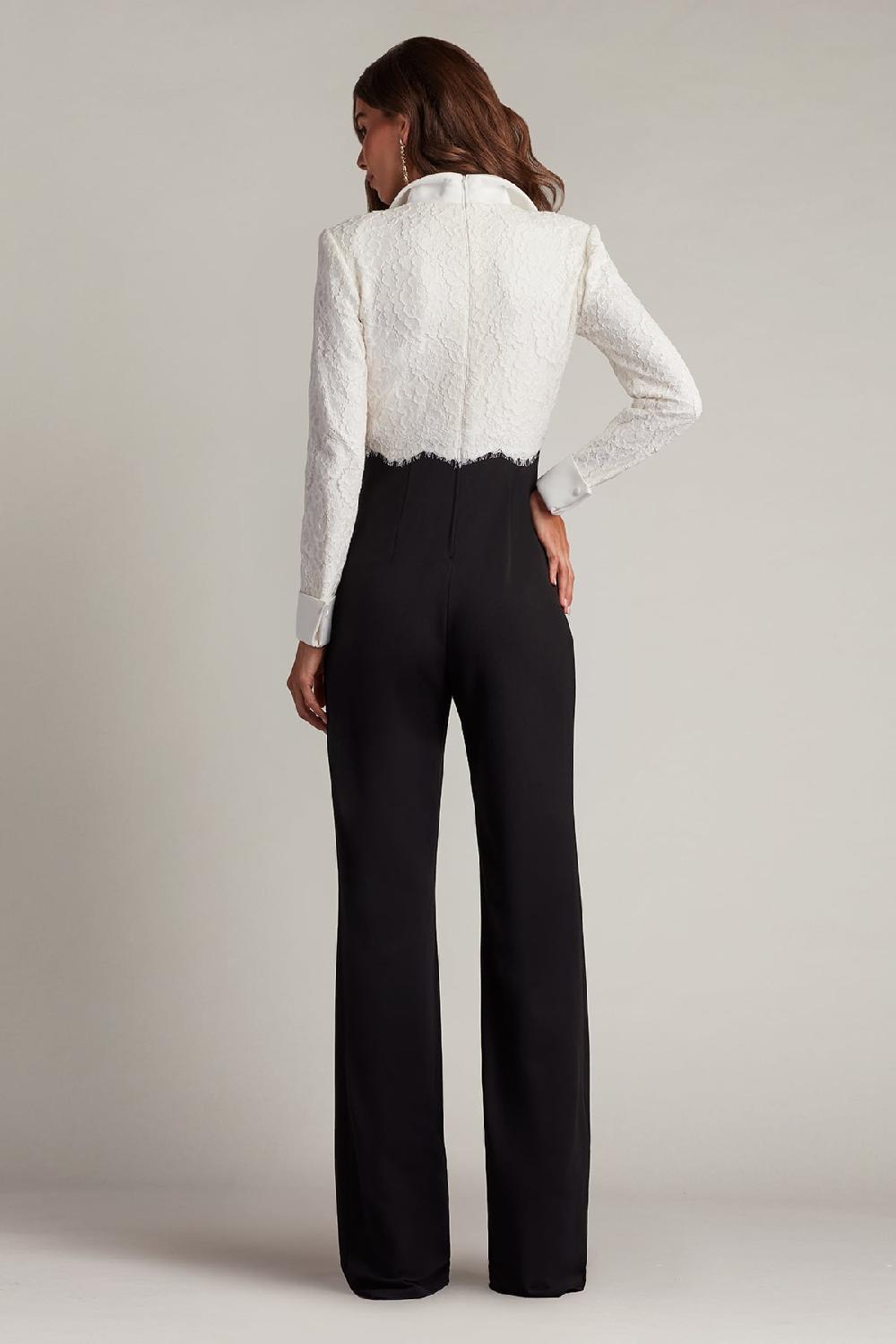 Tadashi Shoji Deacon Collar Jumpsuit