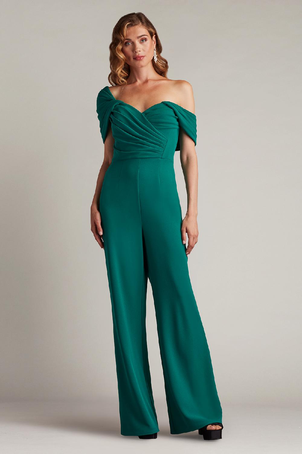 Tadashi Shoji Drea Draped Jumpsuit