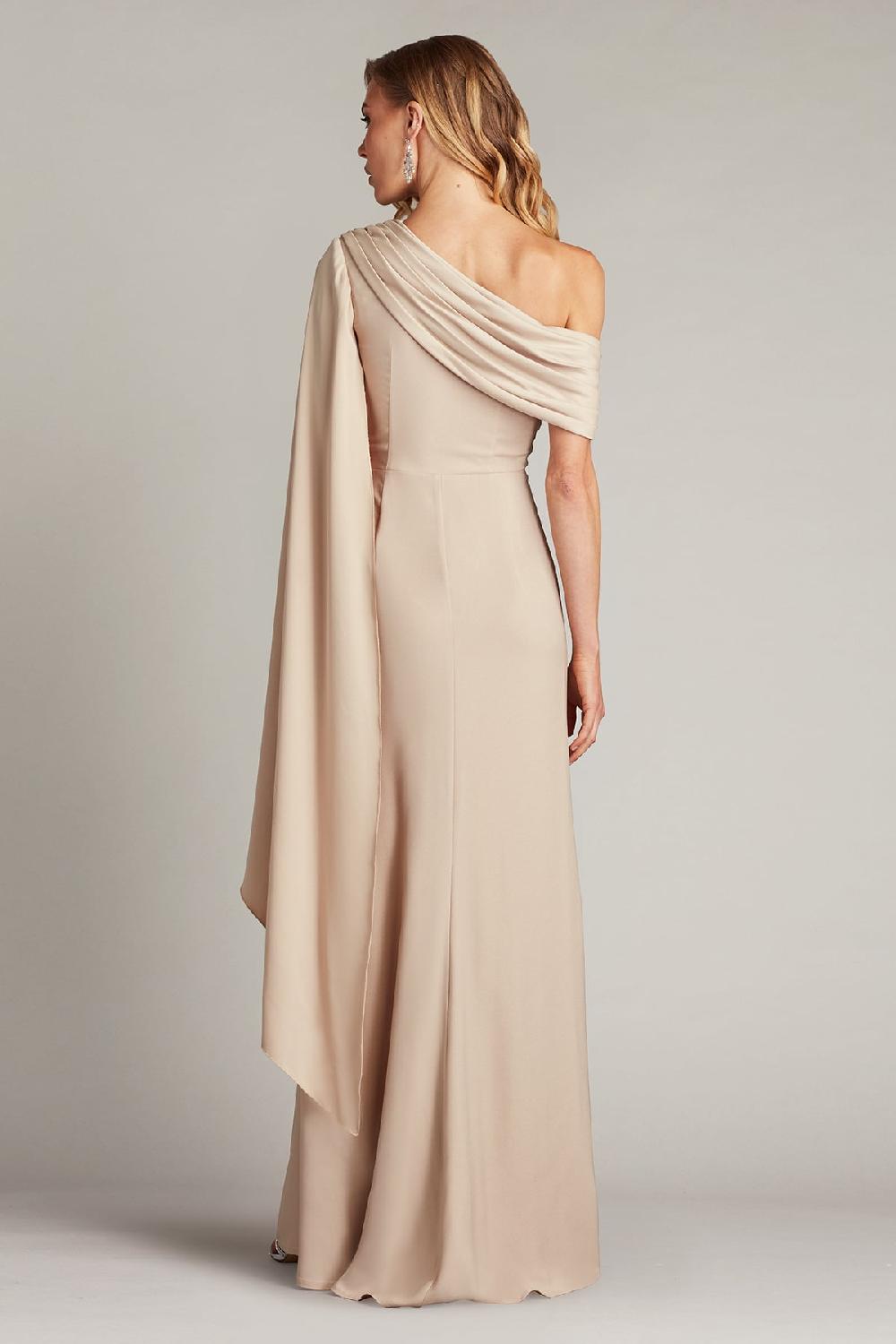 Tadashi Shoji Ember Cape Sleeve Gown