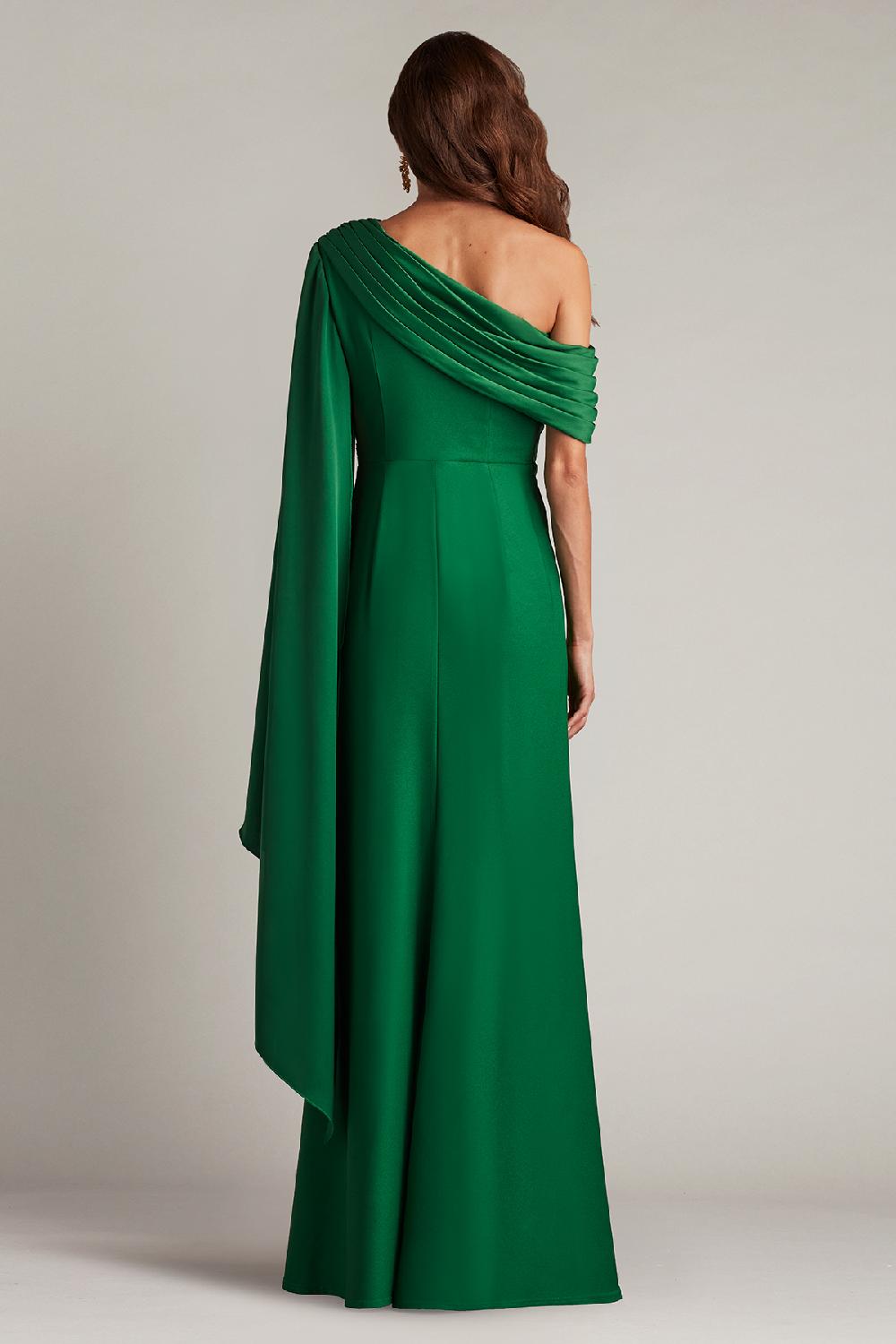 Tadashi Shoji Ember Cape Sleeve Gown