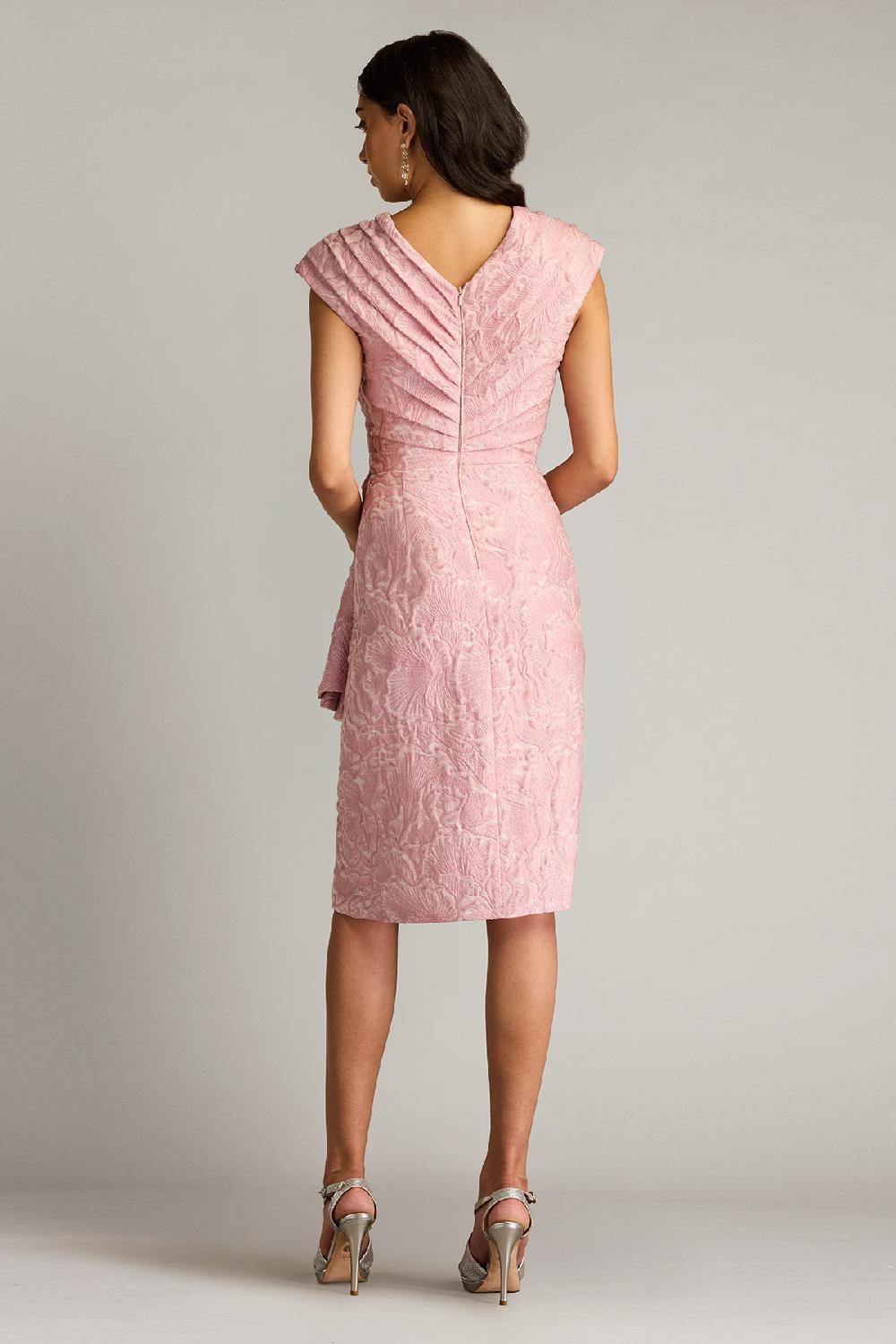 Tadashi Shoji Emery Floral Jacquard Dress