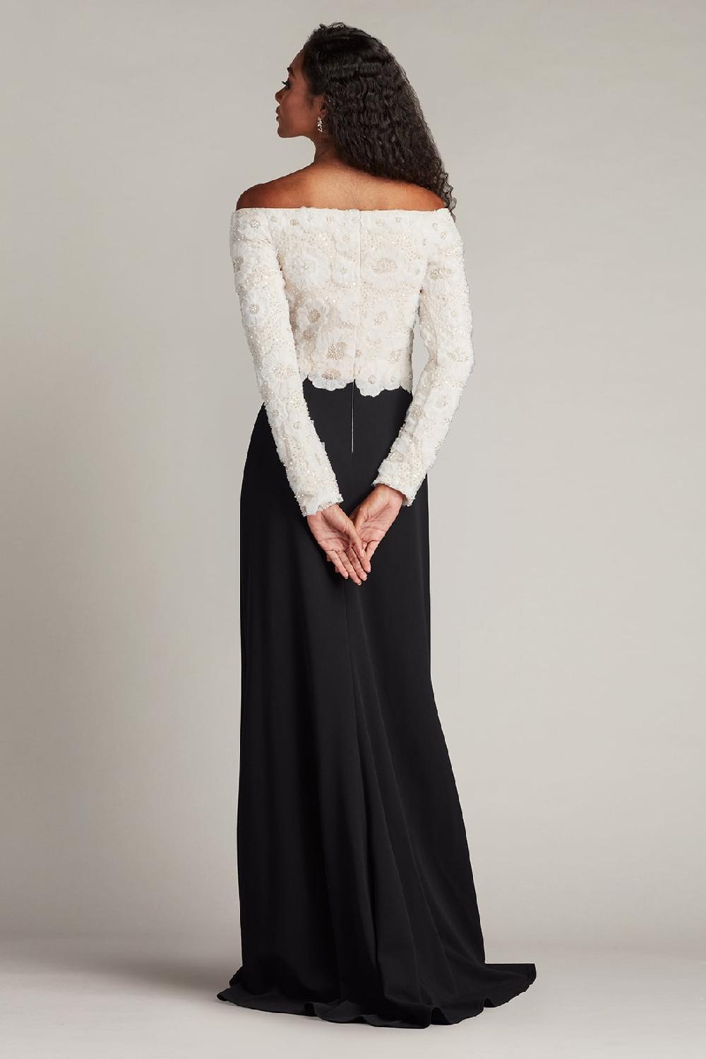 Tadashi Shoji Giuliana Embroidered Bodice Gown