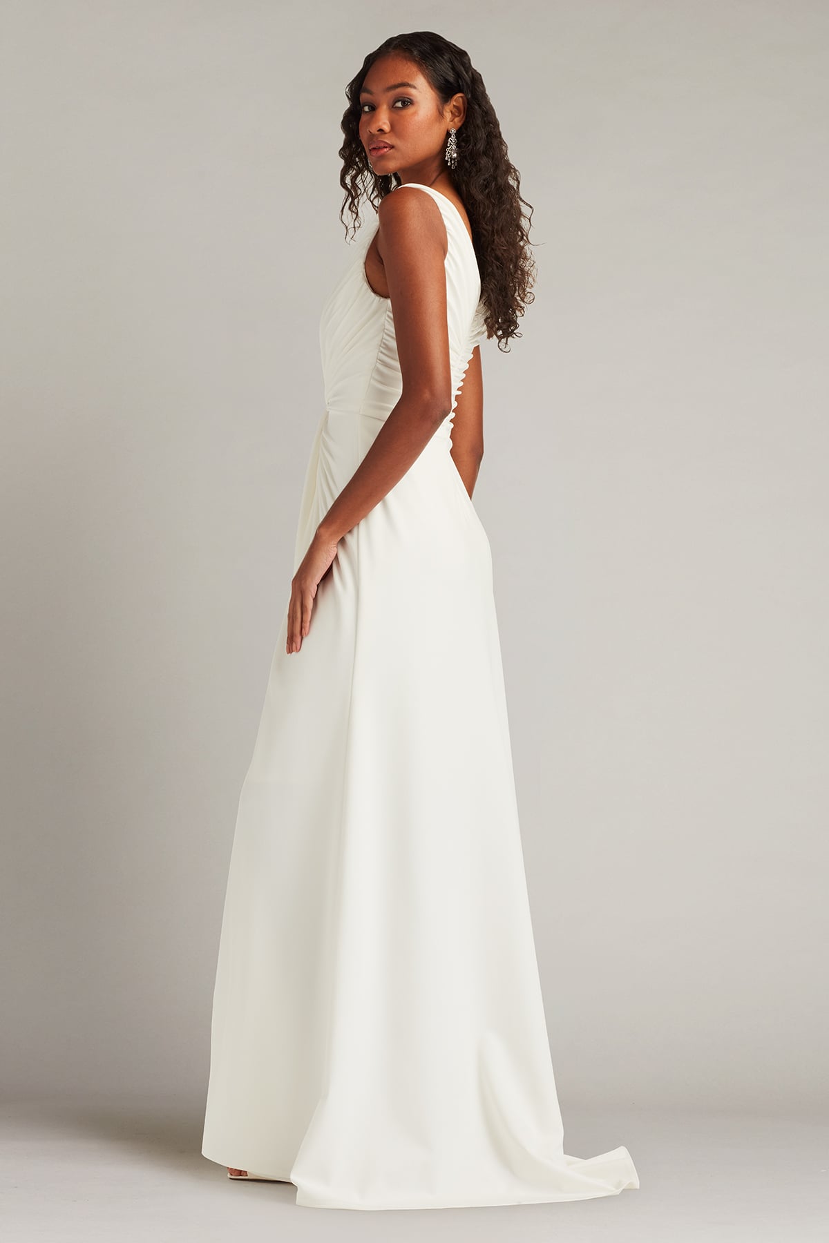 Tadashi Shoji Jessey Twist-Front Gown