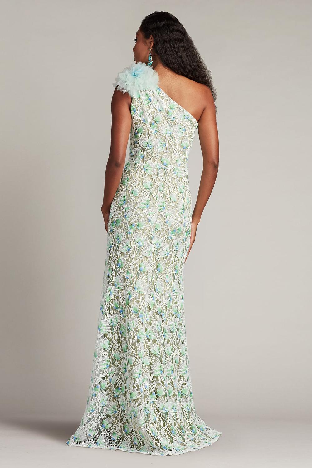 Tadashi Shoji Kahli 3D Floral Embroidered Gown
