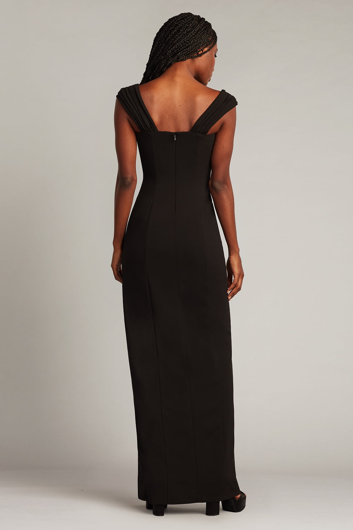 Tadashi Shoji Keene Pearl Accent Gown