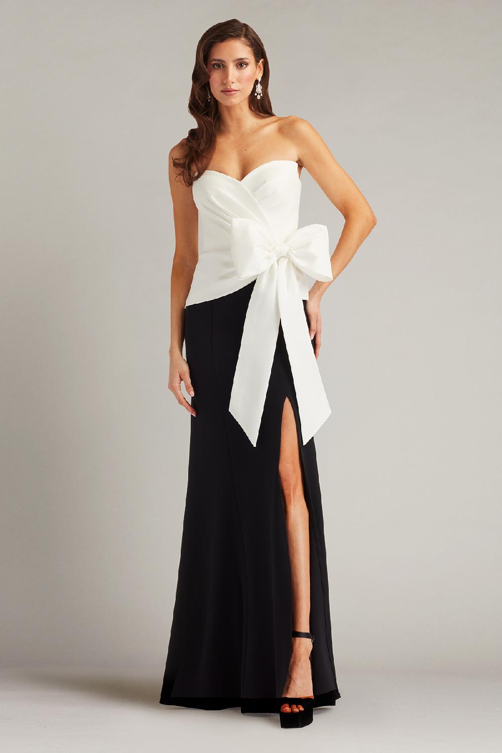 Tadashi Shoji Kinah Oversized Bow Gown
