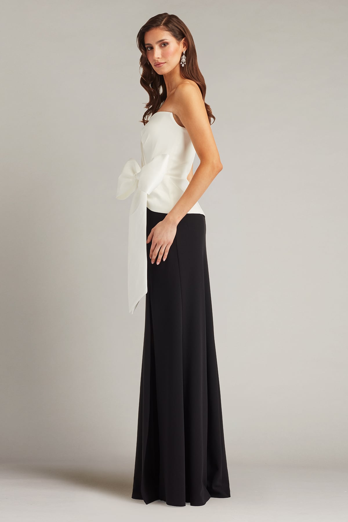 Tadashi Shoji Kinah Oversized Bow Gown