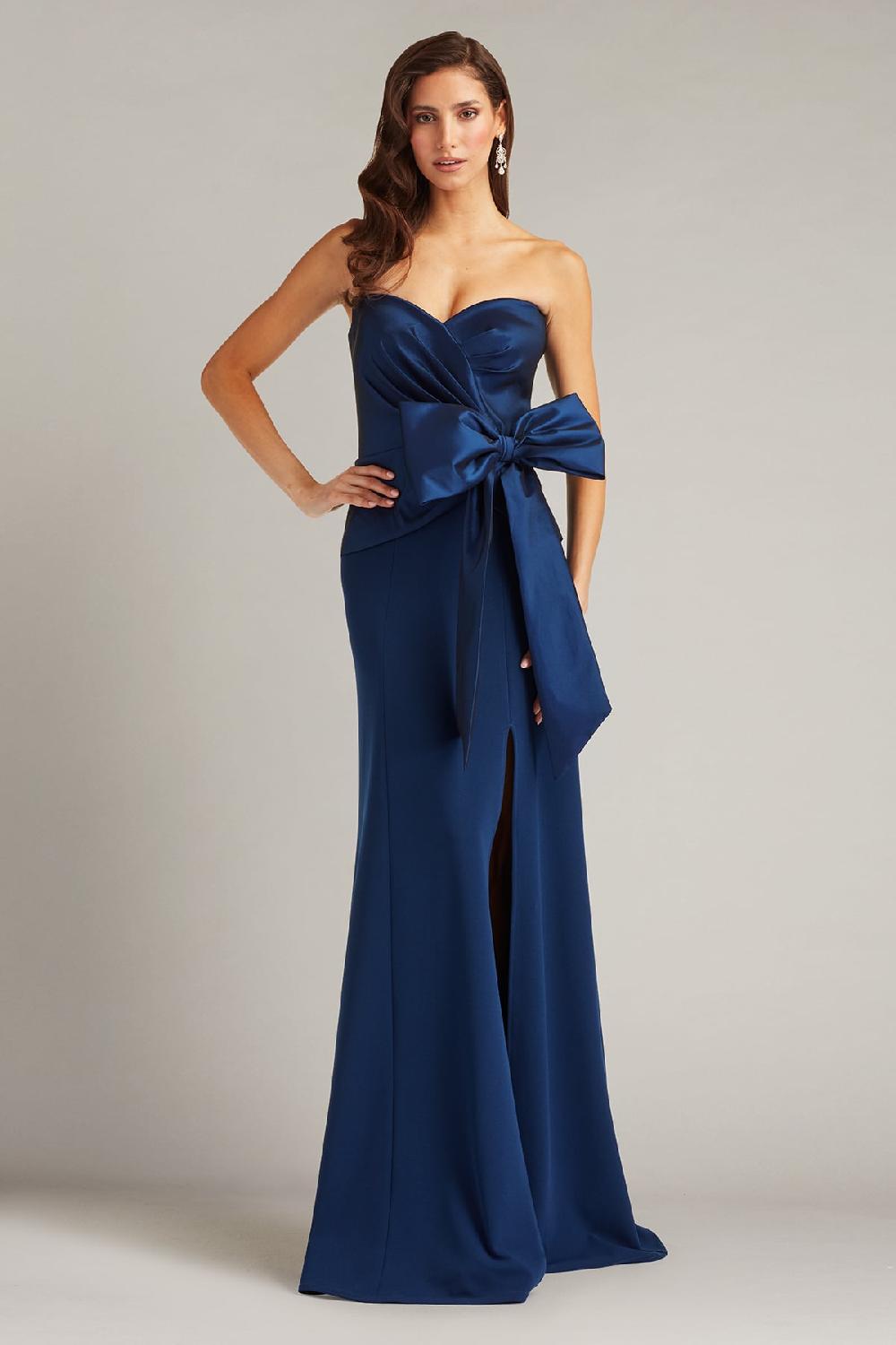 tadashi shoji Kinah Oversized Bow Gown