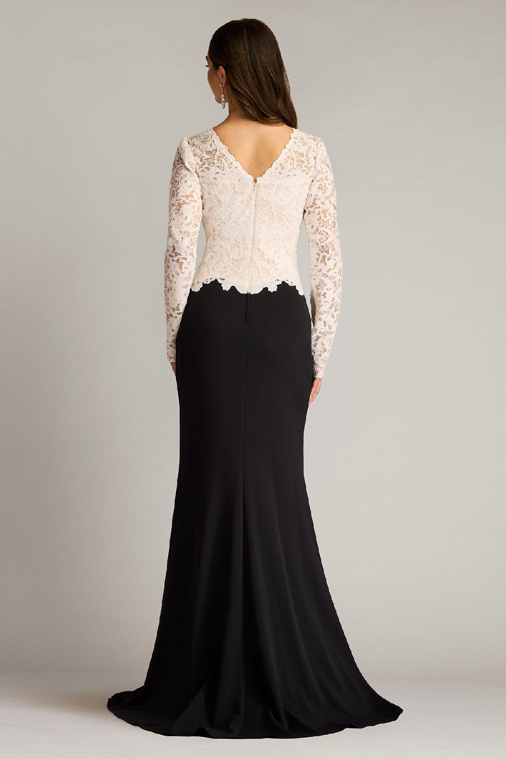 Tadashi Shoji Lafayette Embroidered Bodice Gown