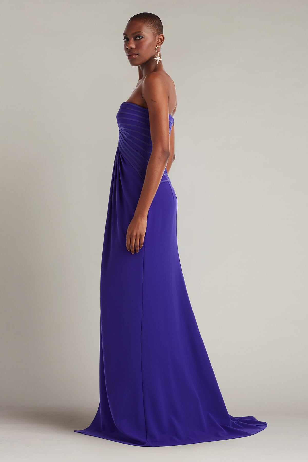 Tadashi Shoji Leni Strapless Sweetheart Gown