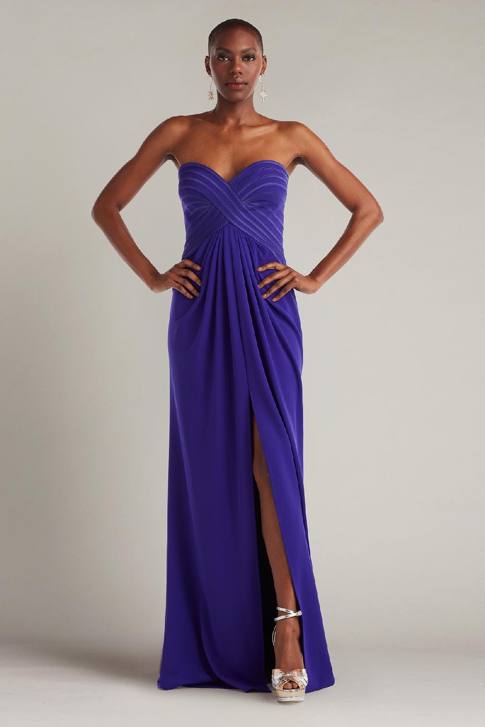 tadashi shoji Leni Strapless Sweetheart Gown