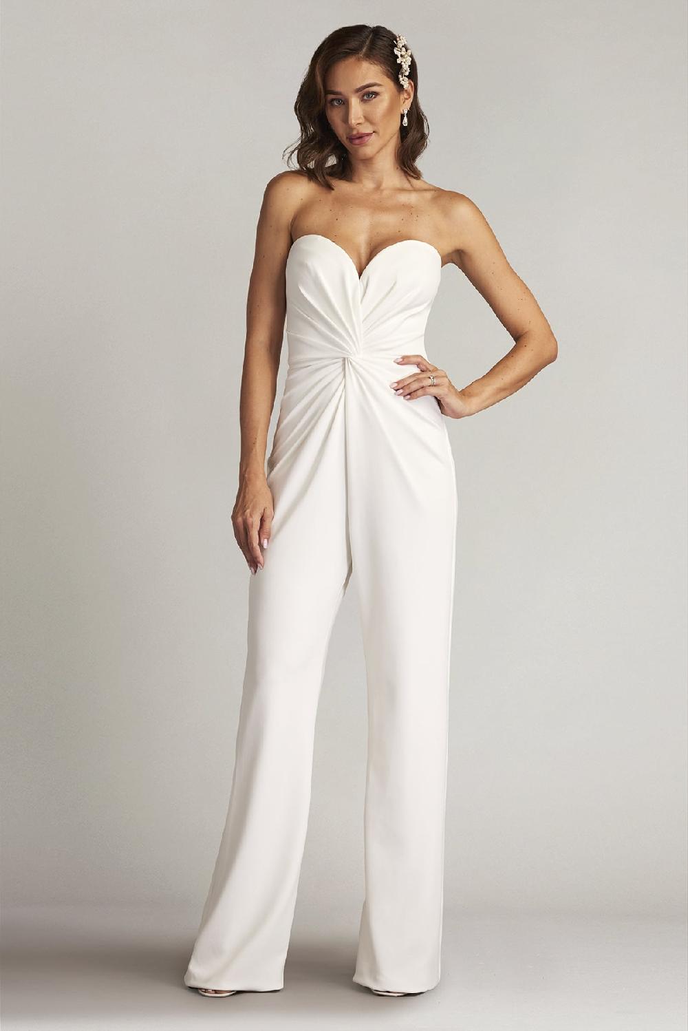 Tadashi Shoji Lucas Twist-Front Jumpsuit