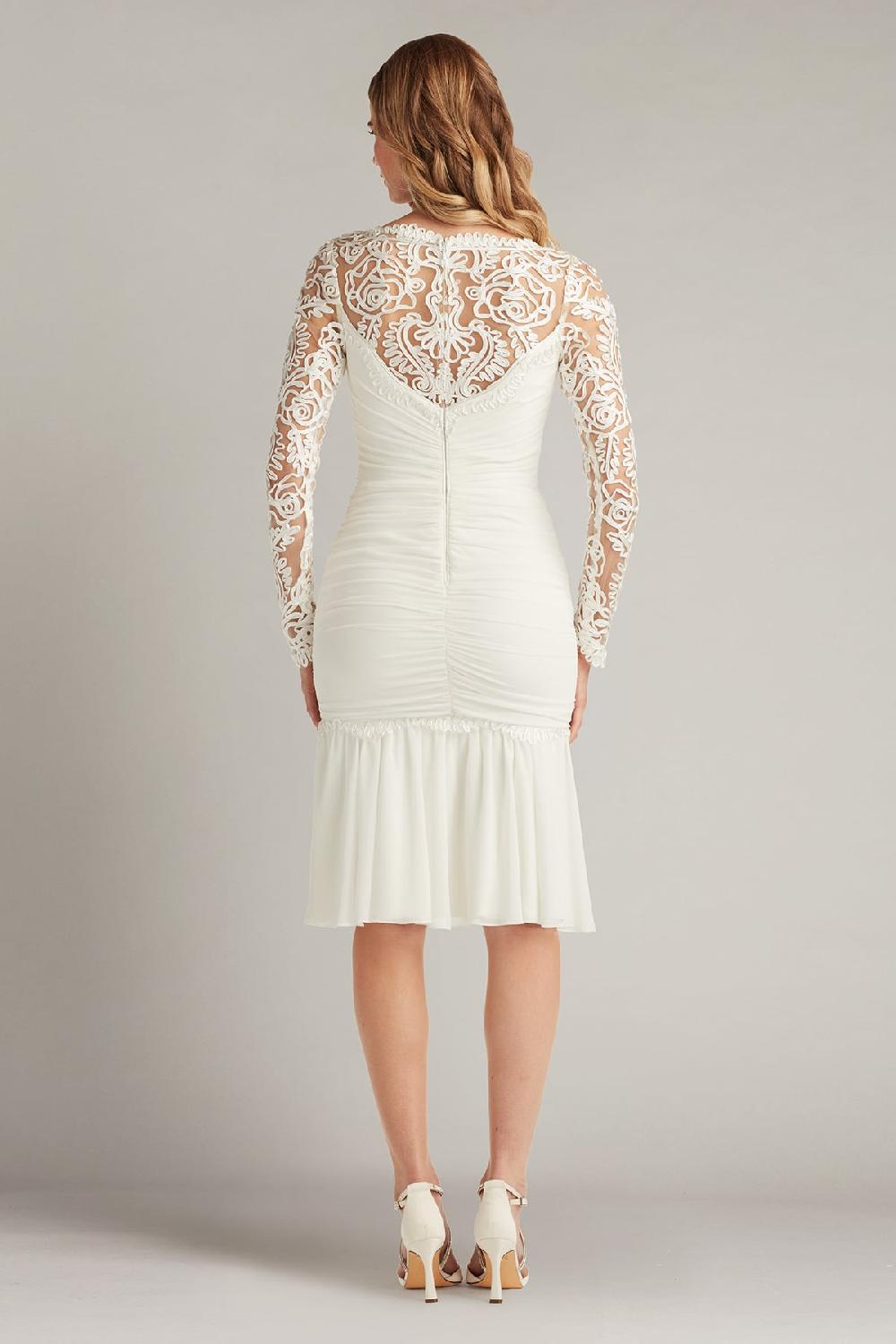 Tadashi Shoji Novara Embroidered Skater Dress