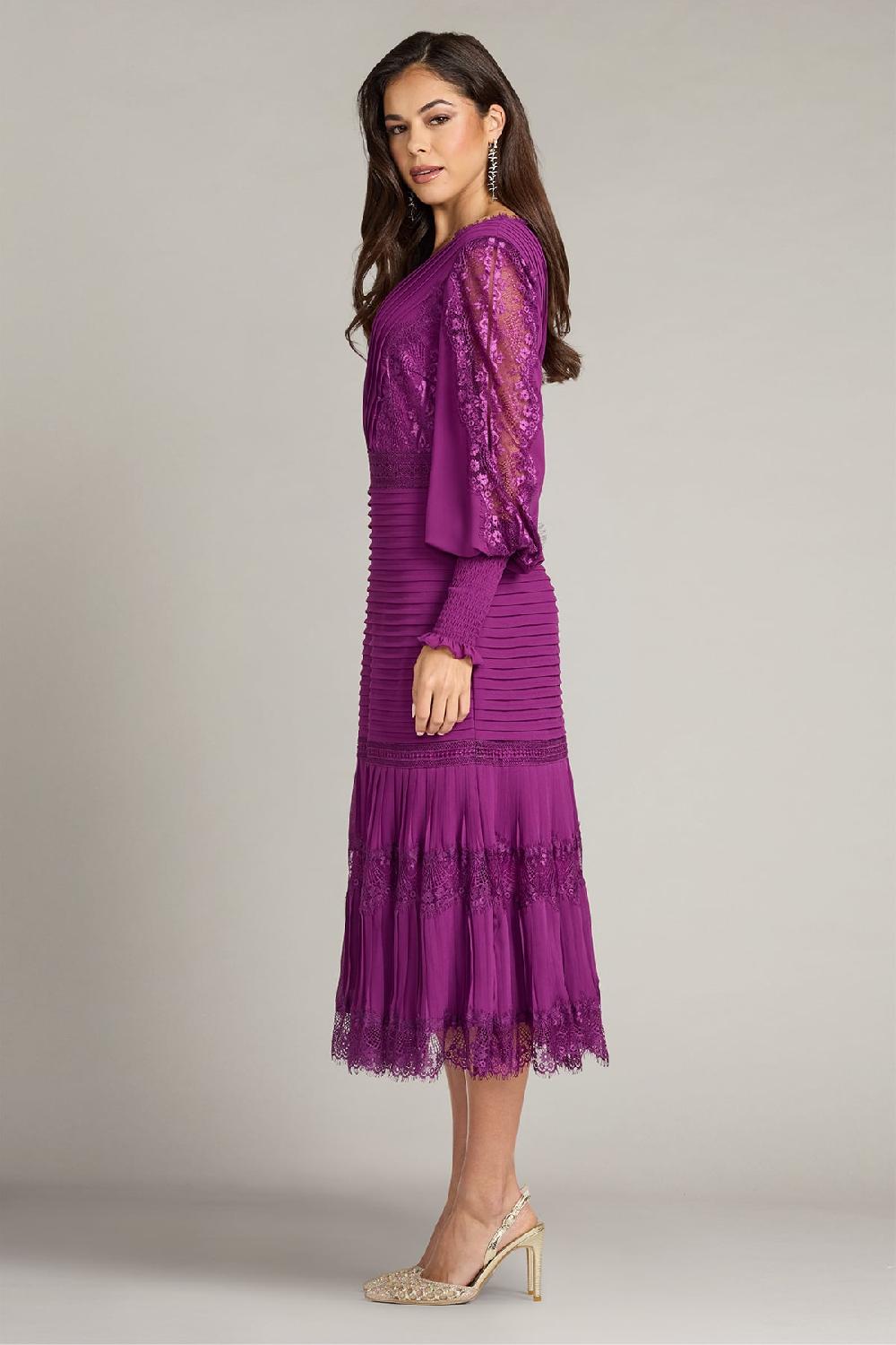 Tadashi Shoji Nyssa Bishop Sleeve Dress