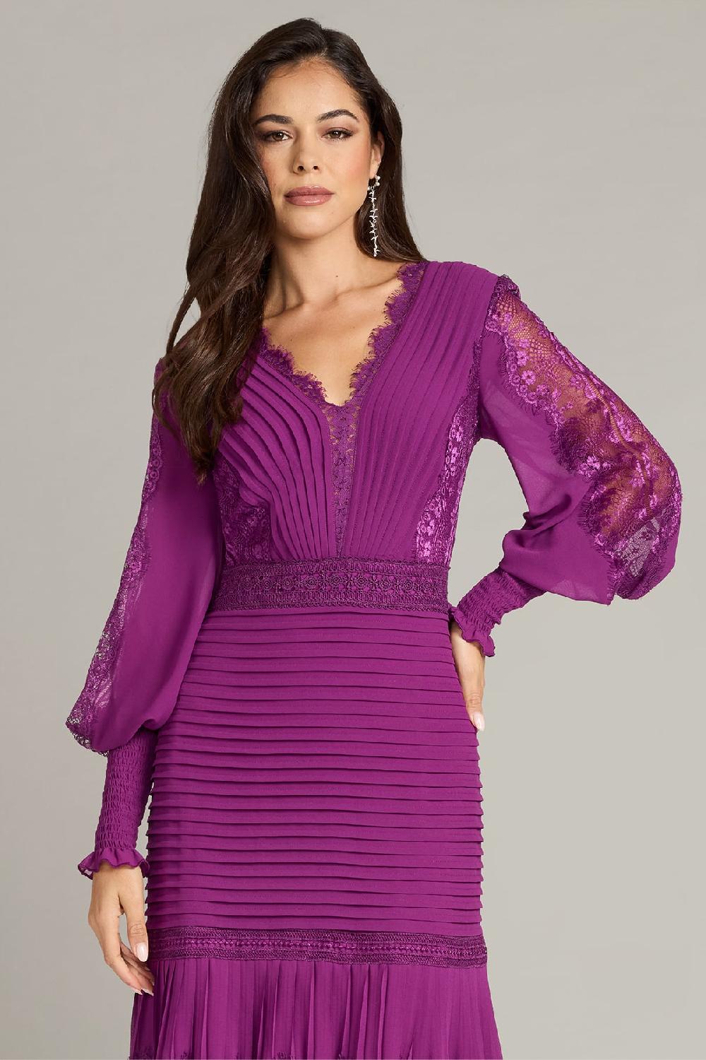 Tadashi Shoji Nyssa Bishop Sleeve Dress