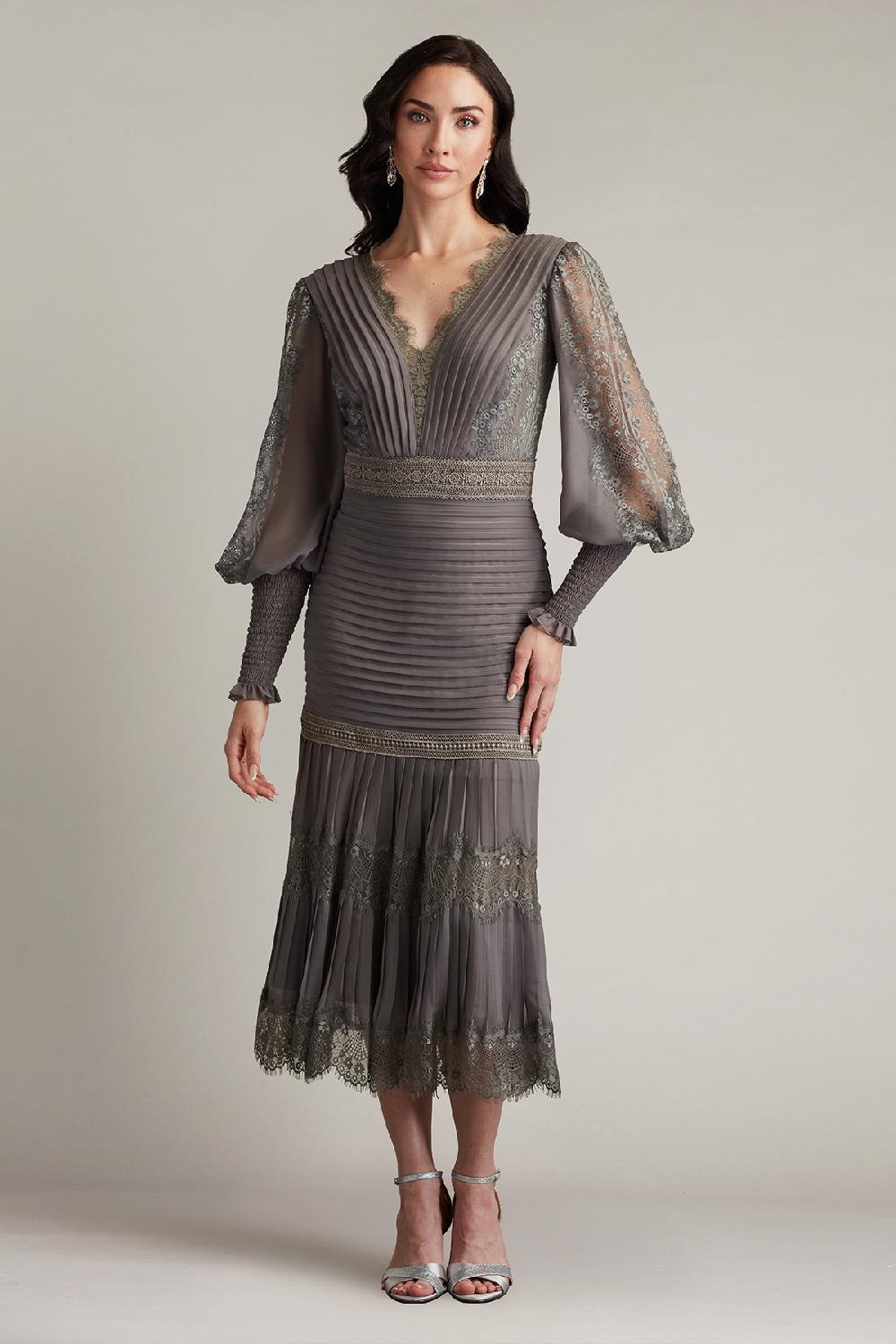 Tadashi Shoji Nyssa Bishop Sleeve Dress
