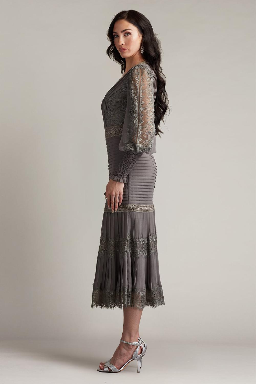 Tadashi Shoji Nyssa Bishop Sleeve Dress