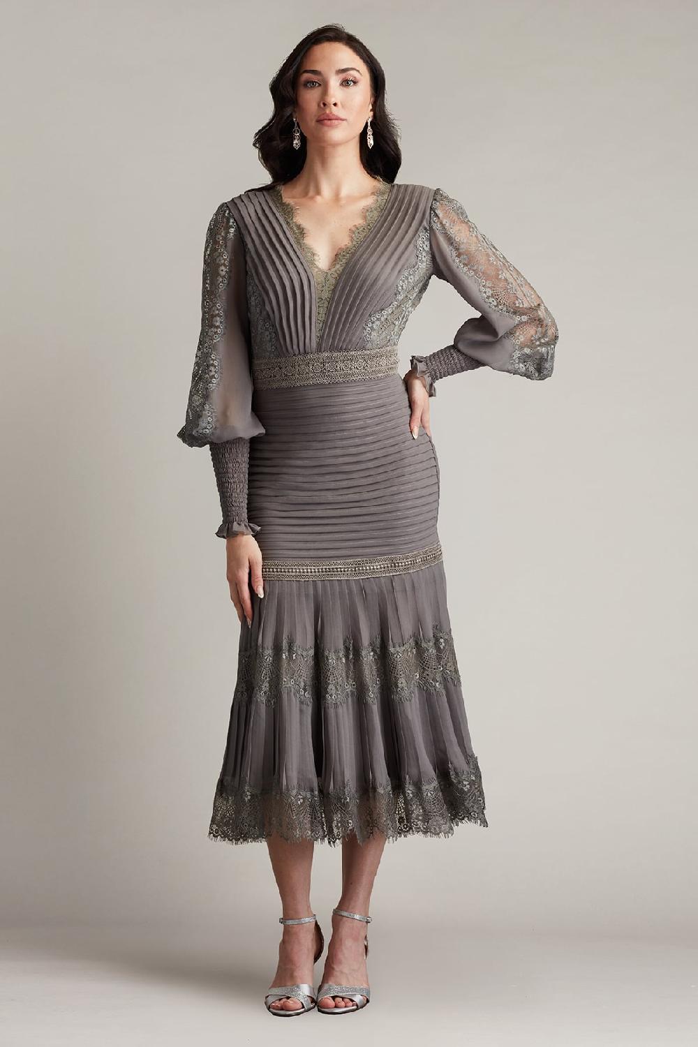 tadashi shoji Nyssa Bishop Sleeve Dress