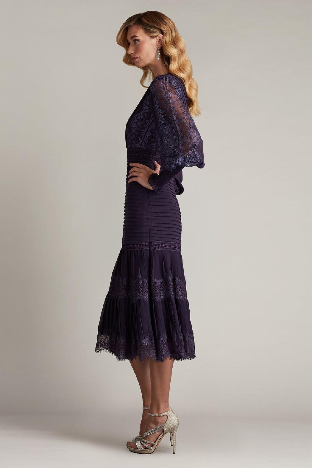 Tadashi Shoji Nyssa Bishop Sleeve Dress