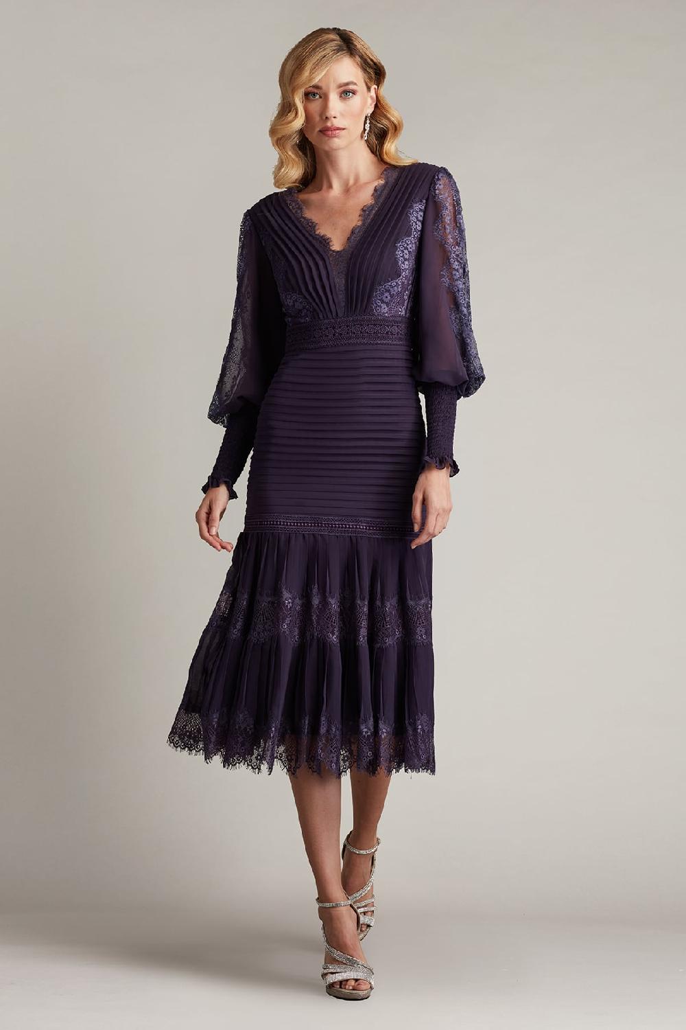 tadashi shoji Nyssa Bishop Sleeve Dress