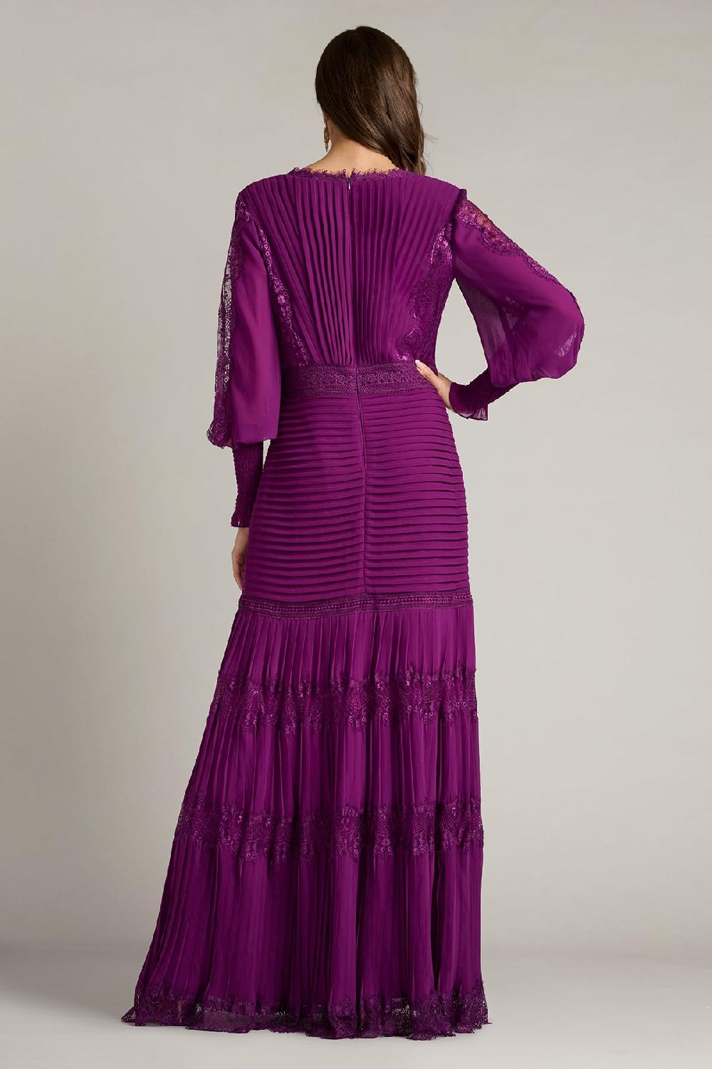 Tadashi Shoji Nyssa Bishop Sleeve Gown