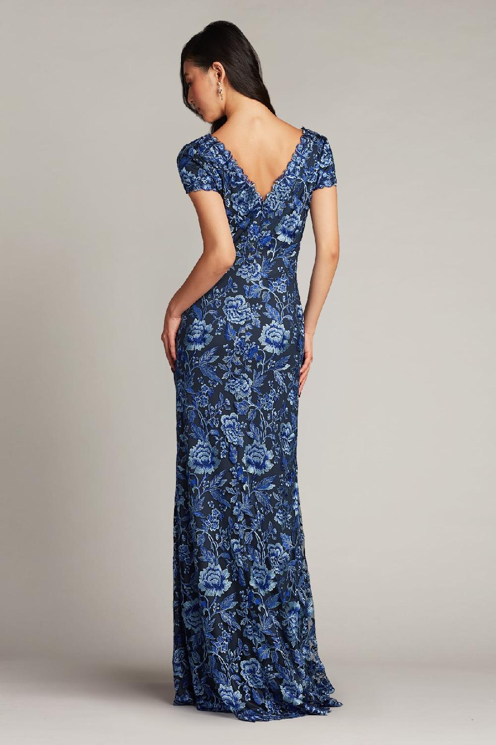 Tadashi Shoji Oran Embroidered Tulle Gown