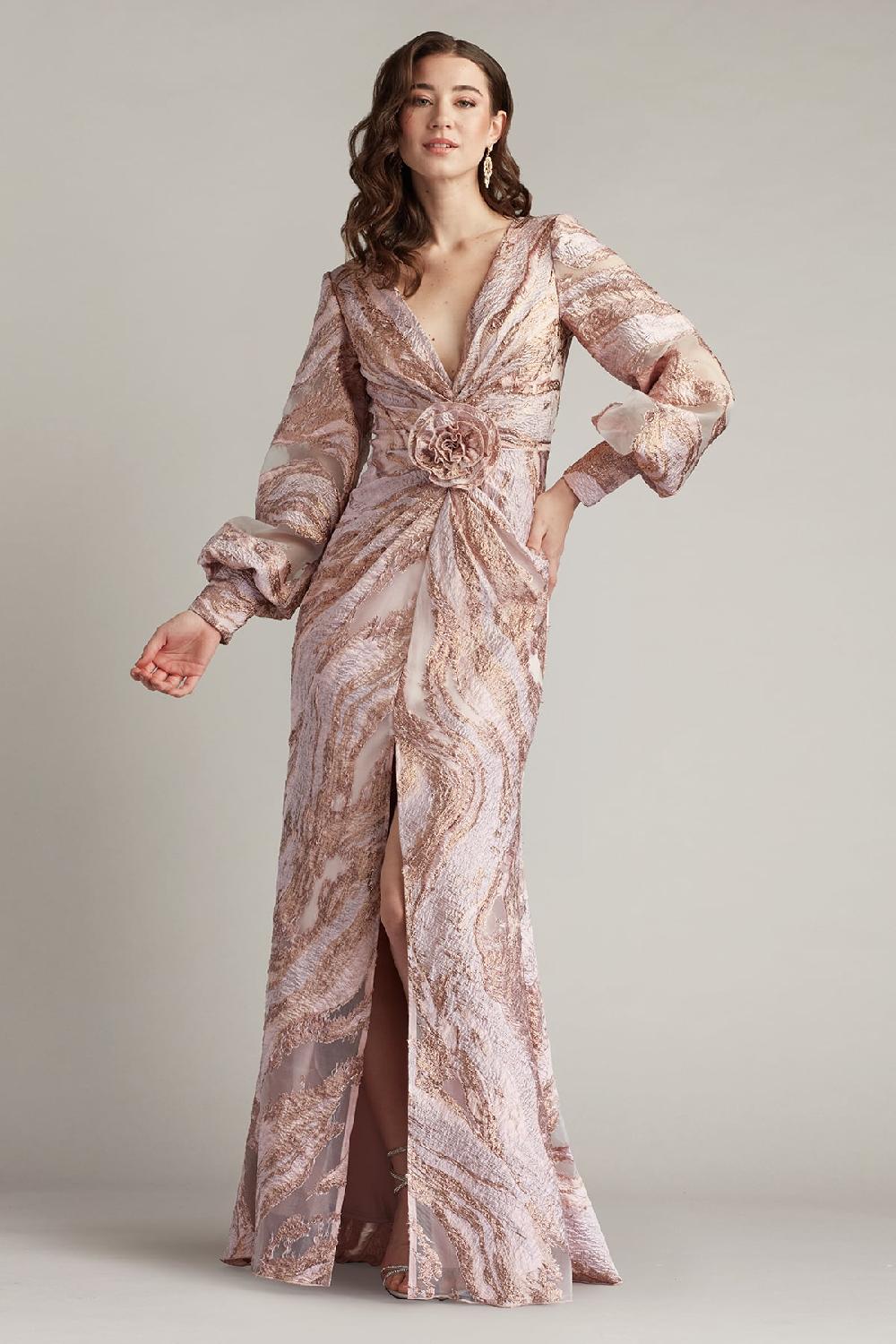 tadashi shoji Roselle Gilded Gown