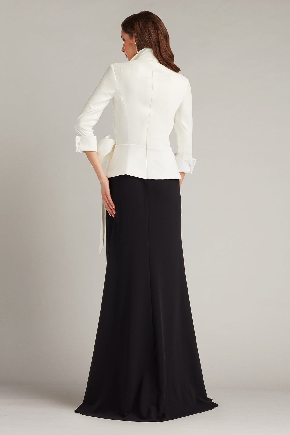 Tadashi Shoji Sarma Wrap Bow Gown