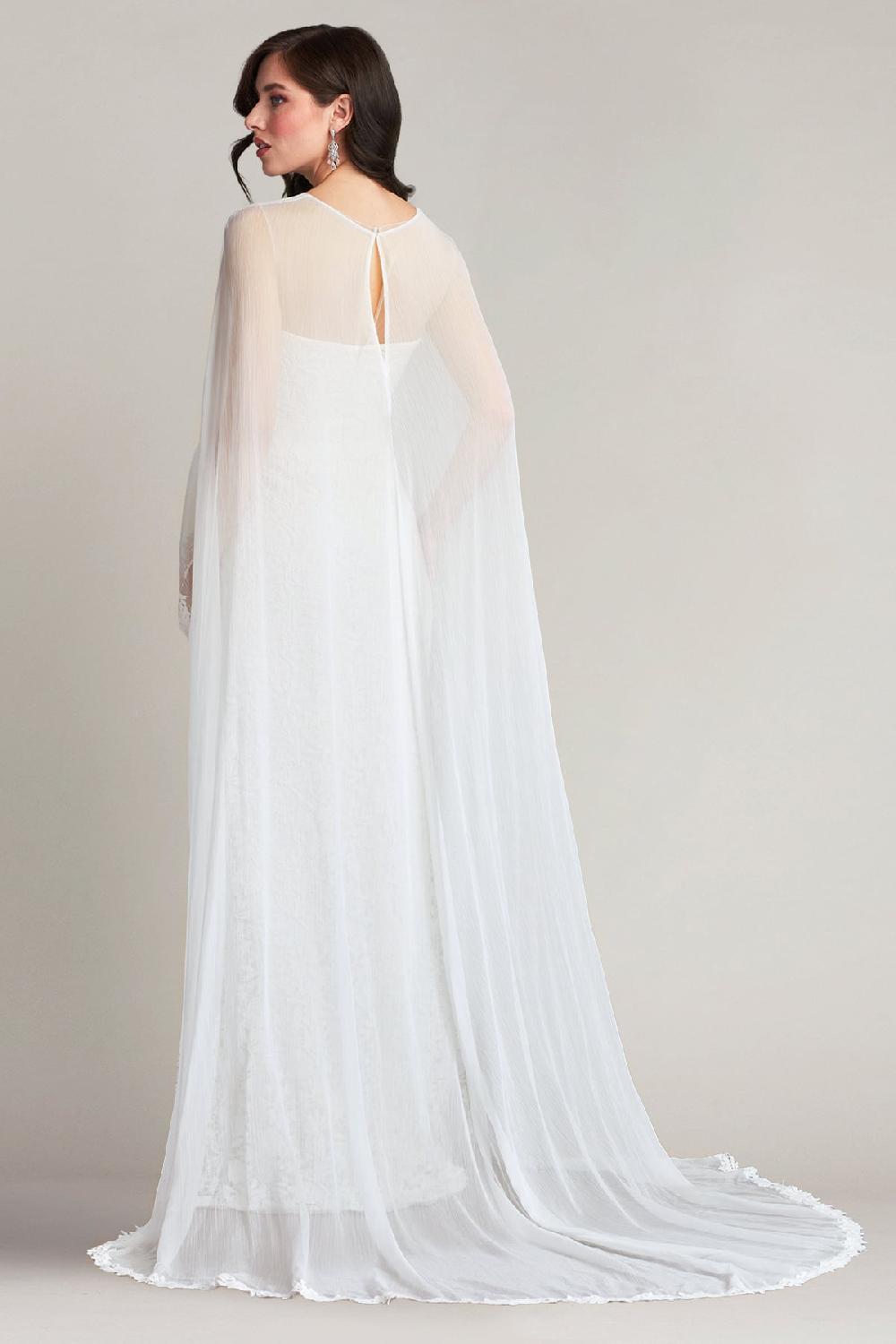 Tadashi Shoji Sassel Overlay Gown