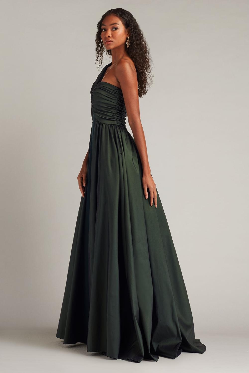 Tadashi Shoji Savar One-Shoulder Gown
