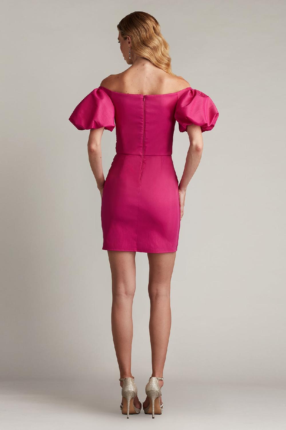 Tadashi Shoji Sofie Puff Sleeve Mini Dress