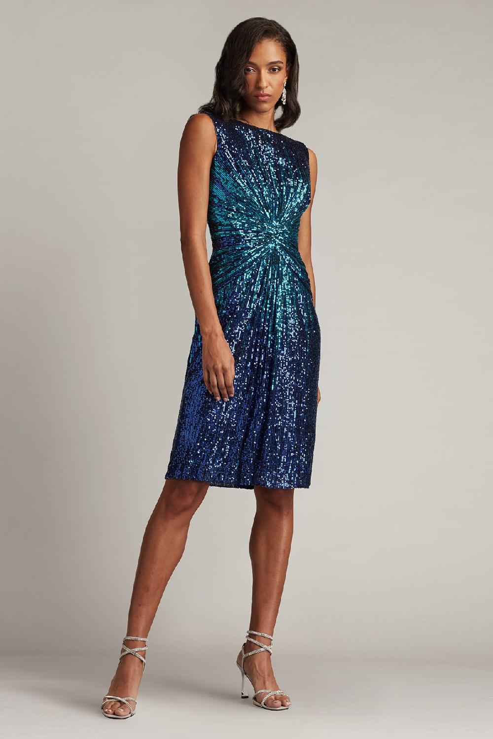 tadashi shoji Solene Sequin Cocktail Dress