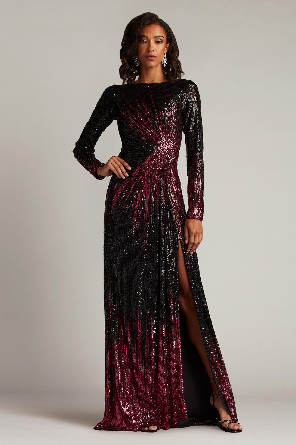 tadashi shoji Stellare Sequin Gown