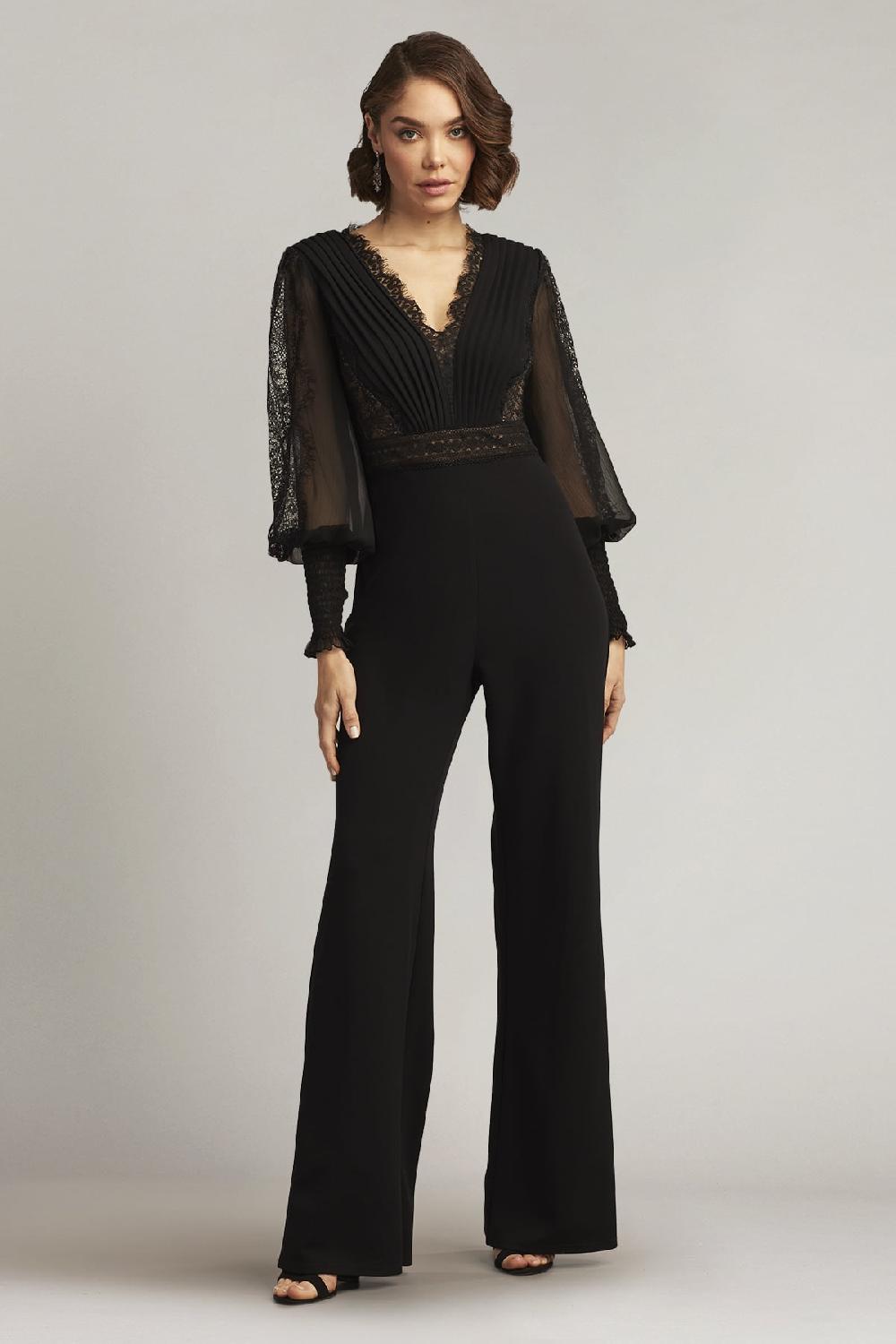 Tadashi Shoji Sullivan Bishop Sleeve Jumpsuit