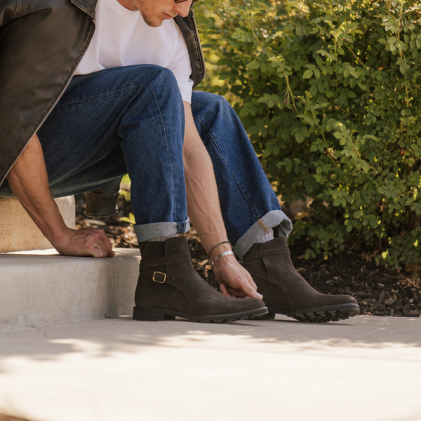 Taft The Dylan Jodhpur Boot In Chocolate