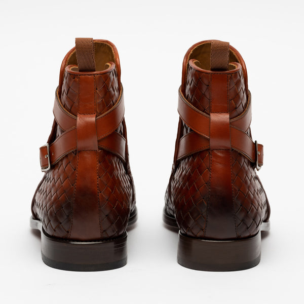 Taft The Dylan Jodhpur Boot In Woven