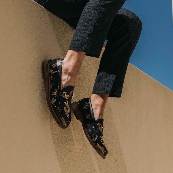 Taft The Fitz Loafer In Black Dragonfly