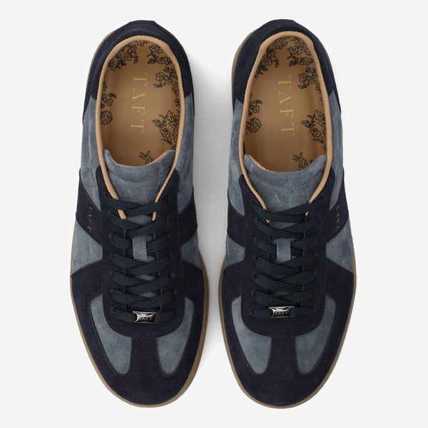 Taft The Gatsby Sneaker In Blue Suede