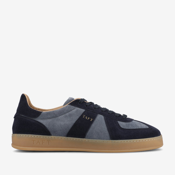 taft The Gatsby Sneaker in Blue Suede