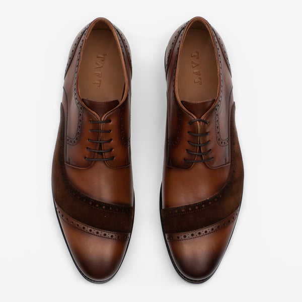 Taft The Gladiator Shoe In Chocolate