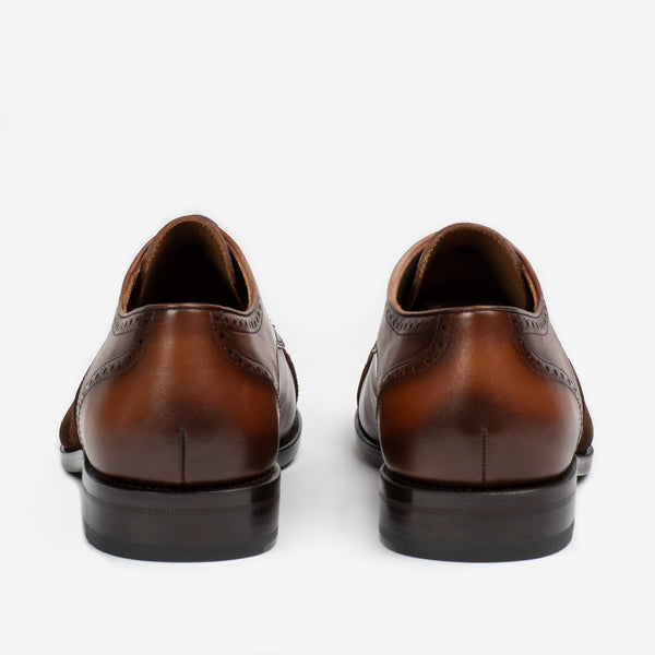 Taft The Gladiator Shoe In Chocolate